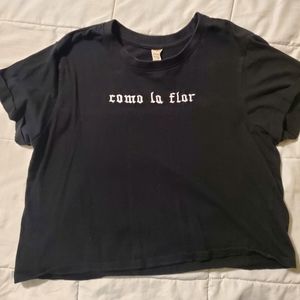 Cropped Selena inspired tshirt